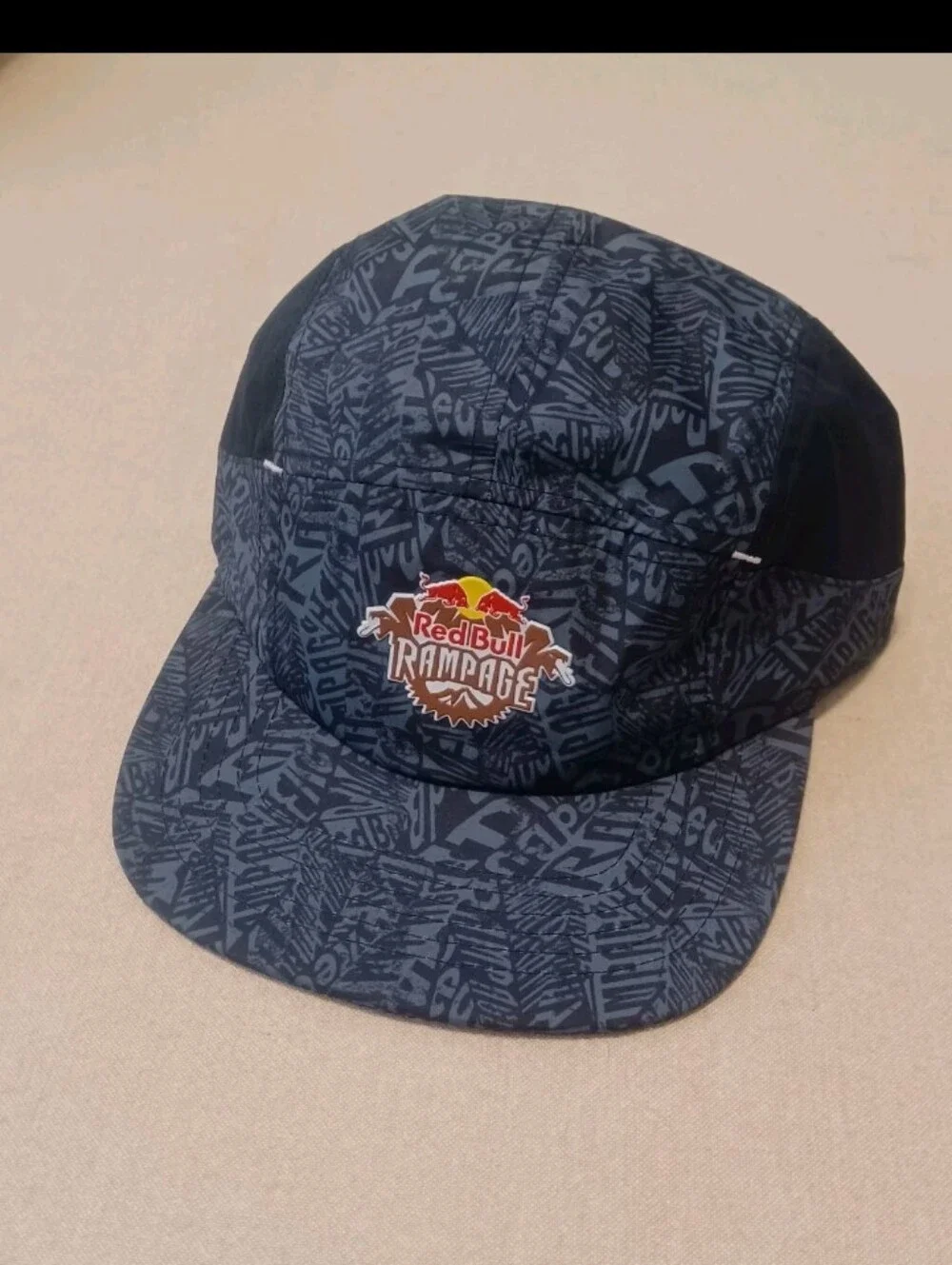 Red Bull Rampage Chaos Camper Racing Panel Adjustable Strap Cap Hat OSFM Rare